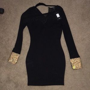 Fashion Nova Black Dress NEW
